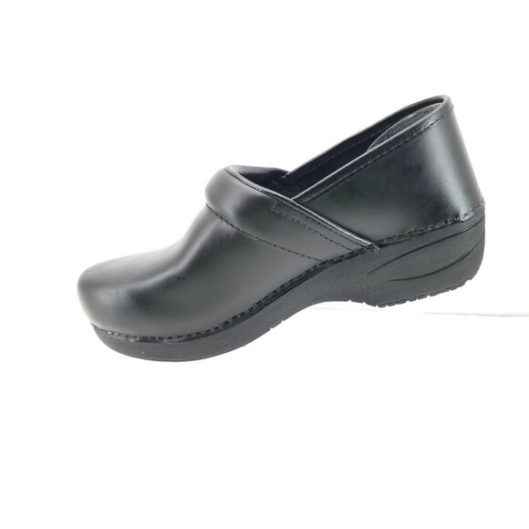 Dansko XP 2.0 Women's Clogs Black Nursing Waterproof Pull Up 36 Wide - Picture 4 of 10